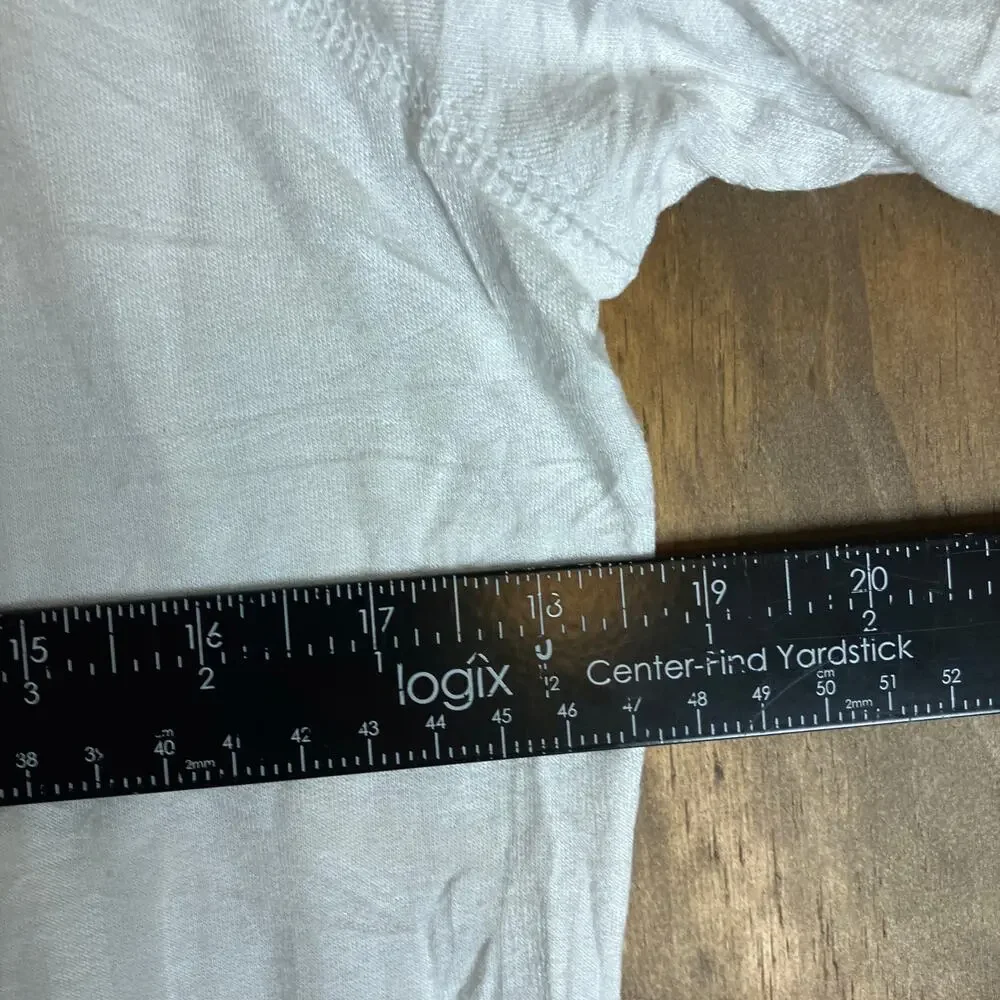 Athleta Womens Sweatshirt White Pull Over Crew Neck Long Sleeve Stretch Small - Picture 8 of 13